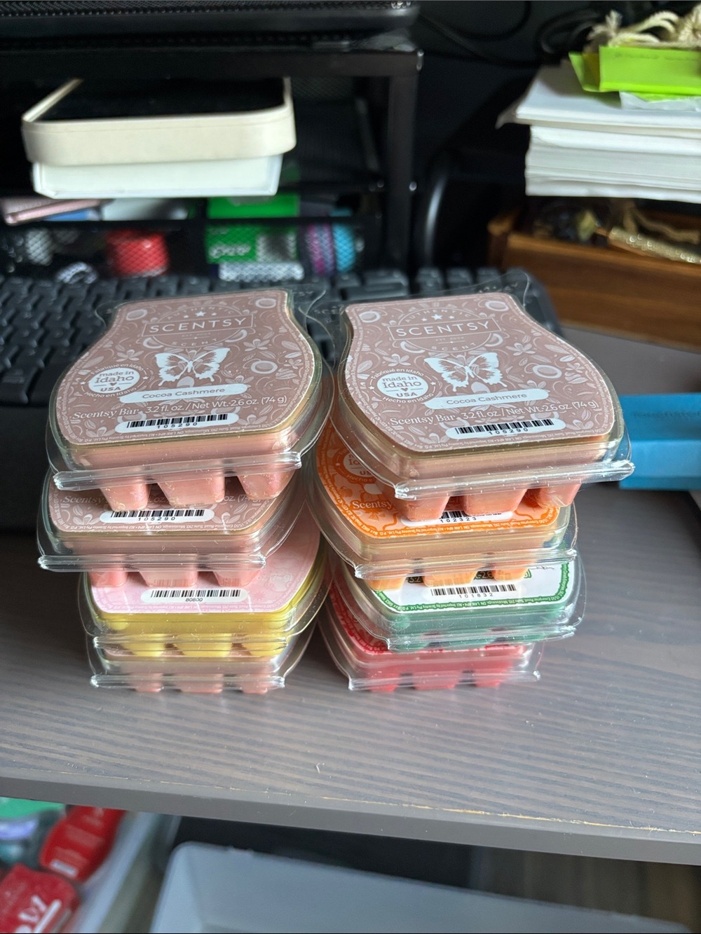 Scentsy Wax Bar Sampler Pack - 8 scents